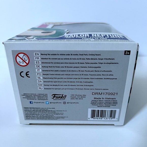 Funko Pop Animation: Sailor Moon - Sailor Neptune Collectible Vinyl Figure - Picture 6 of 7